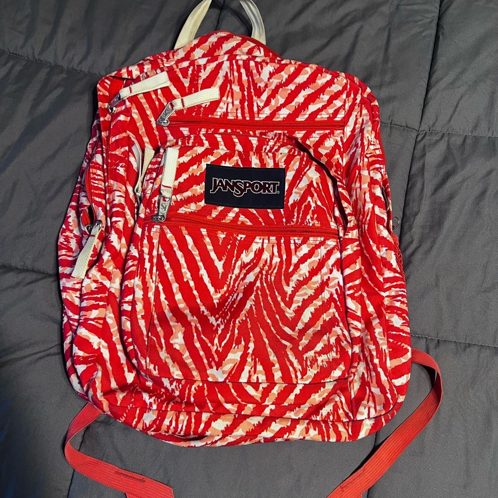 Jansport Superbreak Backpack Peaches Wild at Heart